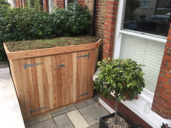 Bike shed installation featured in a Brighton Bike Sheds news update (1 of 9)