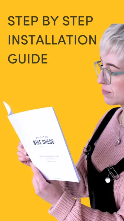 Reading our step by step installation guide, which helps you build your own shed easily