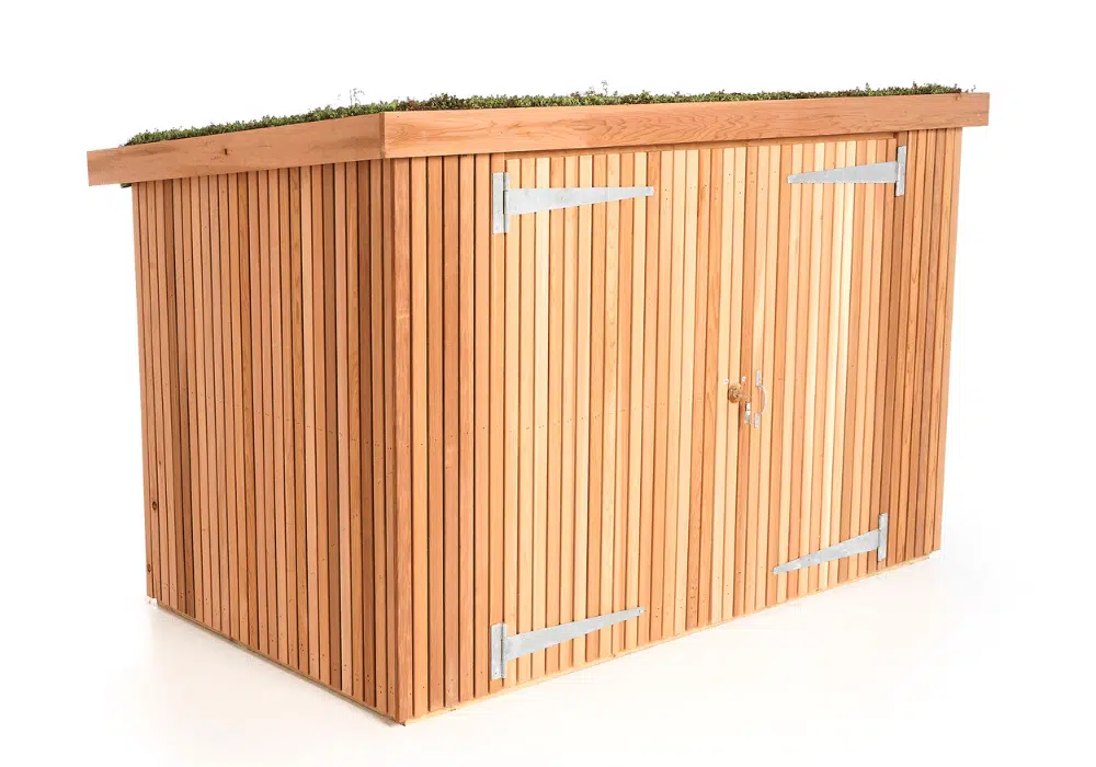 Classic Bike Shed shown in a guide to choosing the right bike shed
