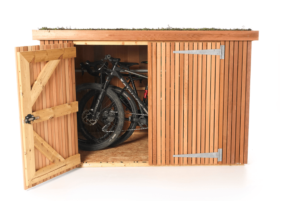 Classic Bike Shed in a front garden setting (1 of 4)