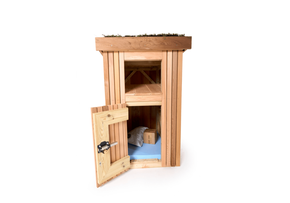 Parcel Drop Shed for secure outdoor deliveries, image 3 in the product gallery