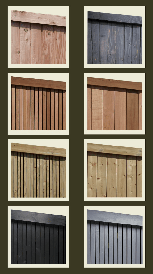 Bike shed finish options