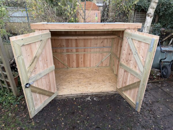 Customer's bike shed featured on the Brighton Bike Sheds blog